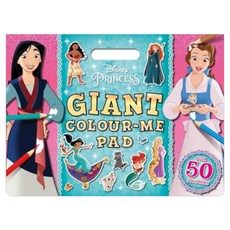 Disney Princess : Giant Colour Me Pad