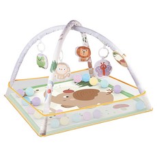 PLAYFUL TOYS 頑玩具 方形圍欄健力架 大象, 1套, 咖啡色