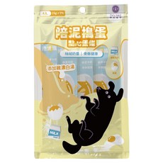 霈尼 Pet's Need 陪泥搗蛋點心蛋條 絲絨奶蛋, 15g, 雞蛋 + 羊奶, 4個