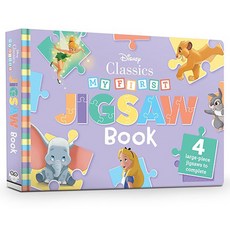 Disney Classics : My First Jigsaw Book 4 Large Piece Jigsaws to Complete!, Bonnier Books Ltd