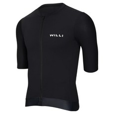 WILLI 男款 WILLI 簡約標誌自行車短袖車衣