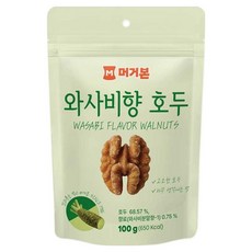 머거본 와사비향 호두, 100g, 1개
