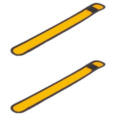 Taminayo LED安全魔術手環, 橘色, 2個