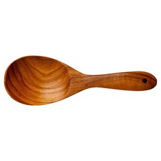 Mytique 原木湯勺鍋鏟系列 圓形料理鍋鏟, 單一顏色, 1個