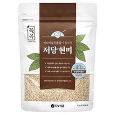 두보식품 국내산 씻어나온 바나바 저당현미, 2kg, 1개