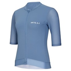 WILLI WILLI 女款簡約標誌自行車短袖車衣