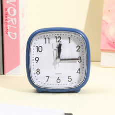 Keublancs 日常鬧鐘 方形 10.5 x 4.5 x 10.5 cm 2入, 藍色