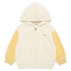 블루독베이비 벨로아 루즈핏 집업 점퍼