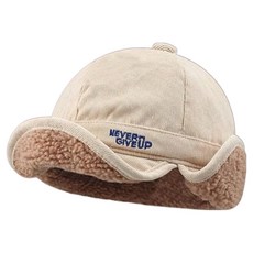 American Road 燈芯絨冬季運動帽 BRP1877, 白色, 1個