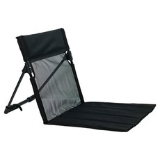 野餐折疊網眼靠背落地椅 39.5 x 38 x 41 cm BRP1730, 黑色, 1個