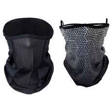 원아더 쿨가드 메쉬 마스크 2종 세트, 딥블랙, 마르셀, 1세트