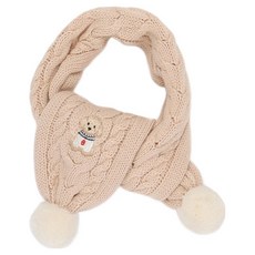 BLUEDOG baby 針織麻花經典圍巾