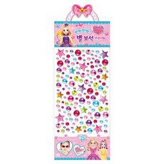 해피스텔라 반짝반짝 별 보석스티커, 로이아이잼, 단품