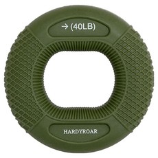 하디로어 프리미엄 실리콘 듀얼 악력기, 1개, 그린