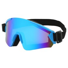 American Road 滑雪板滑雪運動彈性頭帶護目鏡 BRP1880, 藍色, 1個