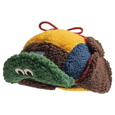 American Road 五彩繽紛綁帶防寒羊羔毛運動帽 BRP1874, 冷色調, 1個