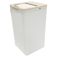 西格傢飾 SlimSense 推蓋式智能感應垃圾桶 9L, 奶油黃