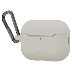 MAGEASY Skin 耳機保護殼, 1個, 星光白, AirPods Pro 3