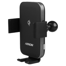 ARKON 무선N오토 FOD 무선충전 핸드폰 홀더 25mm 볼 헤드 어댑터, AWC325MM