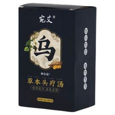 宛艾 草本頭療湯 7包, 1個, 40ml
