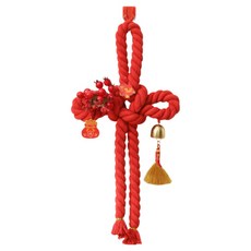 두마카세 금전운 재물운 현관 리본 문종 풍경, 레드종