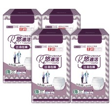 RelaCare 悠適活 貼身輕薄自在成人紙尿褲 日本製造, 1箱, L, 80片