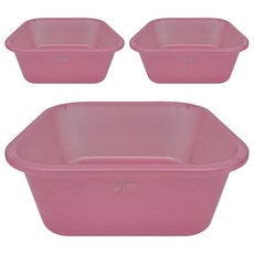 FB24四角盆 顏色隨機, 3個