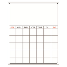 Happy Goods 磁吸式冰箱月度備忘板1, 橡膠磁鐵