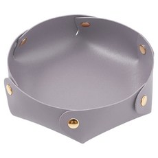 Shopping Doctor 室內裝飾書桌多功能收納六角託盤, 紫色