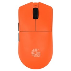 지클릭커 슈퍼히어로 르캄프 라이트 초경량 매크로 블루투스 게이밍 무선 마우스, OP99, 오렌지아미