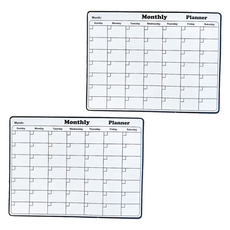 Happy Goods 磁性橡膠備忘錄板 月曆B款 2入, 合成樹脂