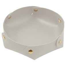 Shopping Doctor 室內裝飾書桌多功能收納六角託盤, 灰色