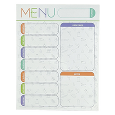 Happy Goods 簡易磁吸冰箱備忘錄板 菜單, 橡膠磁鐵