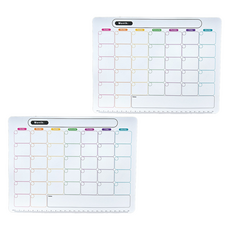 해피굿즈 마그네틱 고무자석 메모보드 월간C 2p, 합성수지