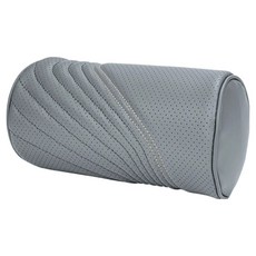 CRONICLE Protec 皮革車用頸枕 全車型通用, 齊克灰, 1個