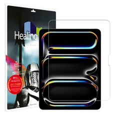 Healing Shield iPad 9H 螢幕保護鋼化玻璃保護貼套組, 單一顏色, 1套