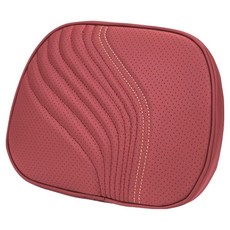 CRONICLE Protec 皮革車用頭枕 全車型通用, 火山紅, 1個