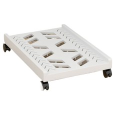 MARUNARU 多用途桌上型電腦主機架 菱形 白色, 1個