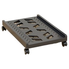 Marunaru 多用途桌上型電腦主機架 菱形 黑色, 1個