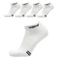 LECAF 緩震網球運動短襪, 黑色, 5個