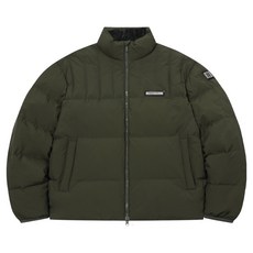 Beentrill 男款徽章輕量短版鋪棉外套 BA254DJ001