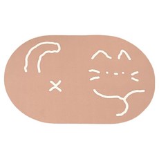 HOOM 禾慕生活 貓咪珪藻土地墊 奶茶色