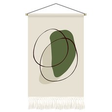 Soul Rich 高品質亞麻木質掛軸海報, 26