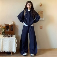 PEONIST 女款休閒運動兩件式上下套裝