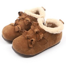 Lulucheu 兒童 Choco Maru 毛絨靴 DW159
