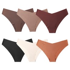 엘쏘 노자극 프리컷 디자인 노라인 이너팬티 6p 세트