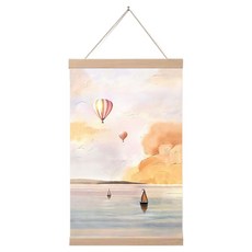 Soul Rich 溫暖氛圍木質掛軸海報 Type 11