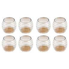 해피굿즈 사무용 다용도 의자 다리커버 투명a, 8개