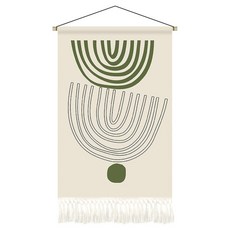 Soul Rich 高品質亞麻木質掛軸海報 10