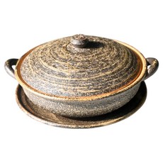 佐和陶瓷 黑樺耐熱5號鍋 日本製, 18cm, 1個